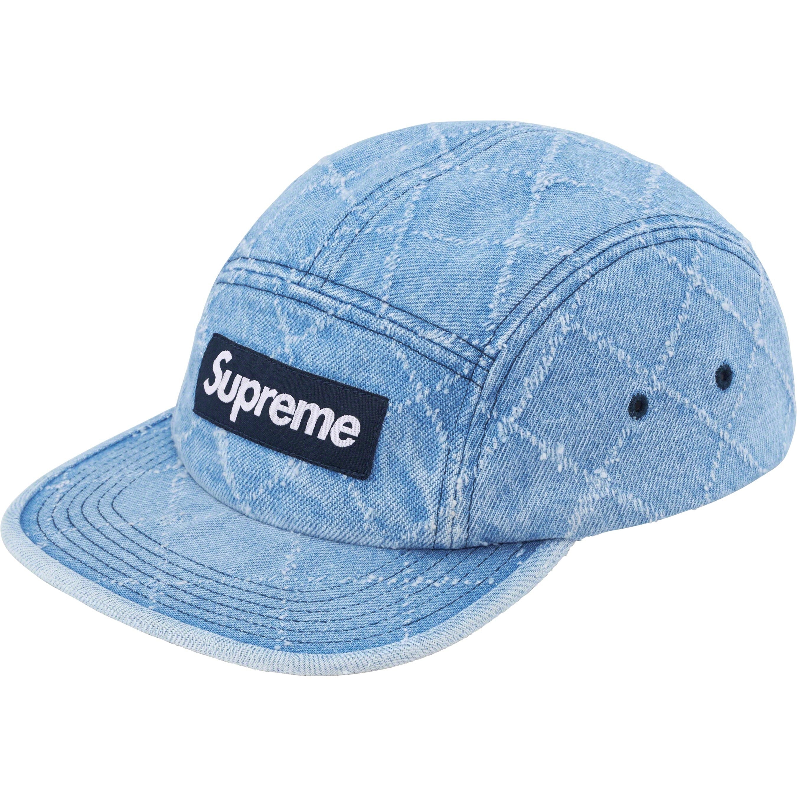 Punched Denim Camp Cap view 6